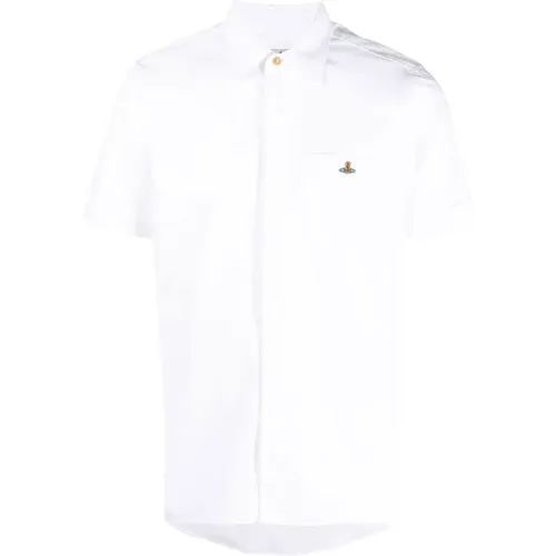 Short Sleeve Shirts , Herren, Größe: L - Vivienne Westwood - Modalova