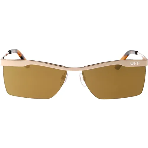 Sunglasses, unisex, , Size: 61 MM Rimini Sunglasses for Stylish Sun Protection - Off White - Modalova