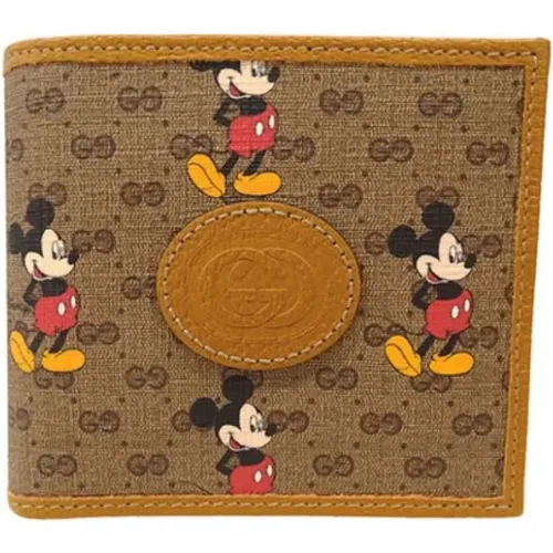 Pre-owned Wallets, female, , Size: ONE SIZE Pre-owned Fabric wallets - Gucci Vintage - Modalova