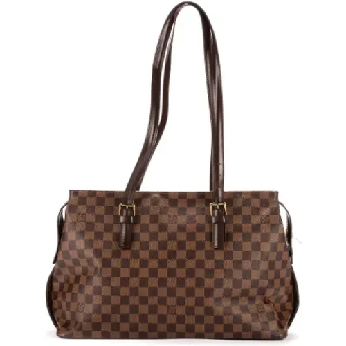 Pre-owned Tote Bags, female, , Size: ONE SIZE Pre-owned Canvas louis-vuitton-bags - Louis Vuitton Vintage - Modalova