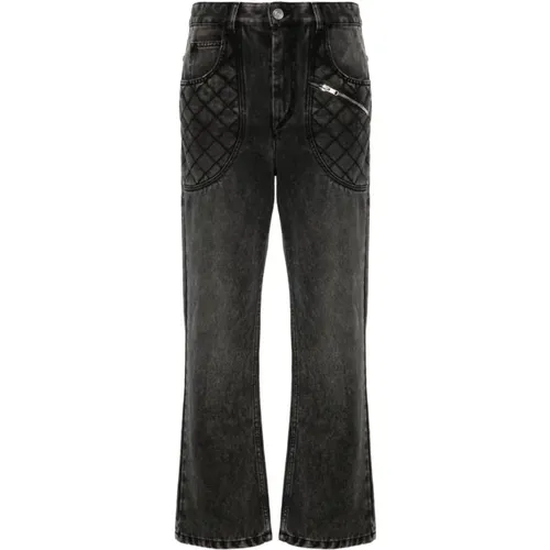 Casandre Grey Trousers , female, Sizes: XS, S - Isabel marant - Modalova