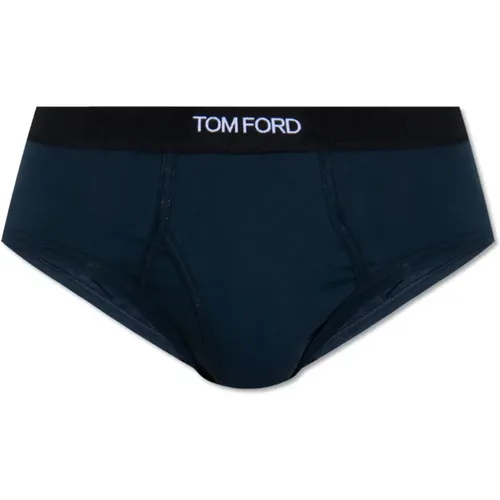 Briefs with logo , male, Sizes: XS, XL - Tom Ford - Modalova