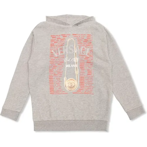 Sweatshirt mit Druck Versace - Versace - Modalova