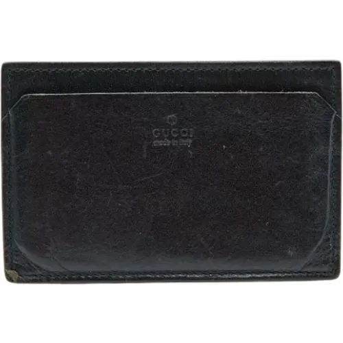 Pre-owned Wallets, female, , Size: ONE SIZE Pre-owned Leather wallets - Gucci Vintage - Modalova