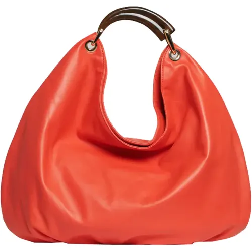 Rote Horn Tasche , Damen, Größe: ONE Size - Tramontano - Modalova
