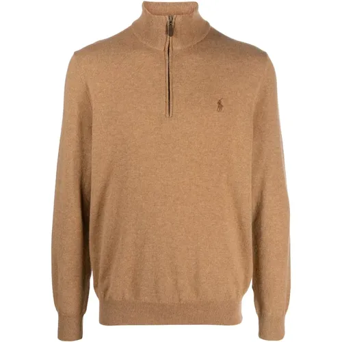 Latte Heather Pullover Sweater - Polo Ralph Lauren - Modalova