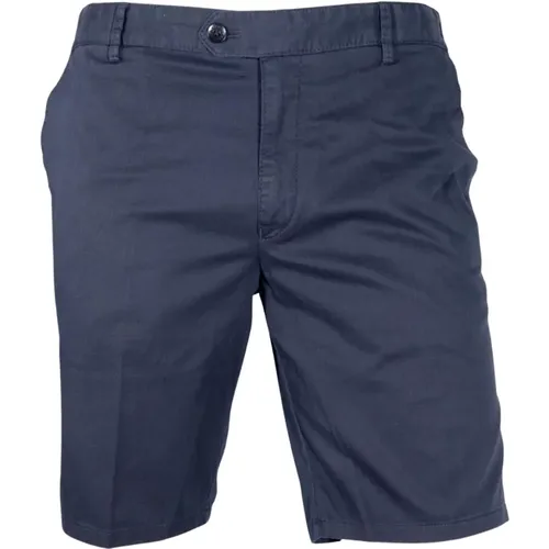 Blaue B-Elba Bermuda Shorts , Herren, Größe: W36 - Meyer - Modalova