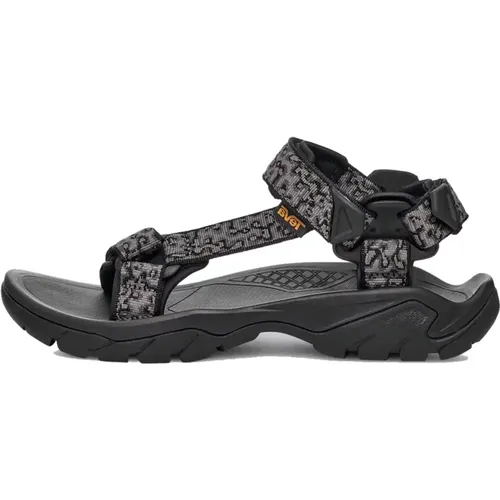 Universale Trekking Sandalen Abenteuer Stil , Herren, Größe: 47 EU - Teva - Modalova