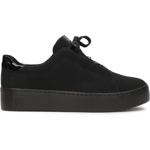 Damen schwarze Sneakers mit attraktiver Schnürung , Damen, Größe: 36 EU - Kazar - Modalova