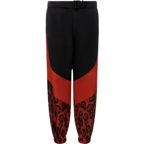 Trousers with Elasticated Waist , male, Sizes: S - Dolce & Gabbana - Modalova