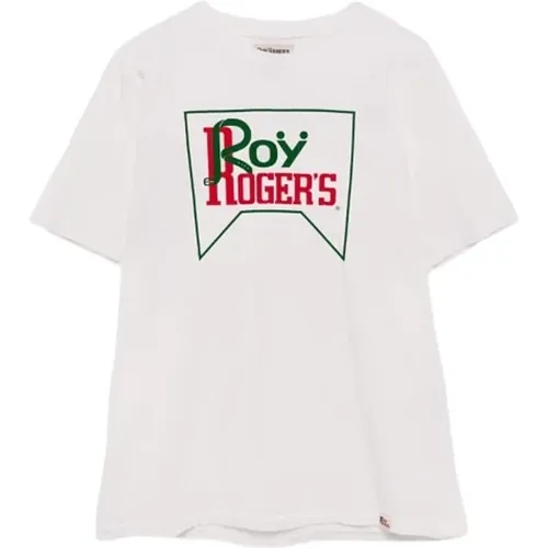 T-Shirts, male, , Size: XS Short Sleeve T-Shirt - Roy Roger's - Modalova