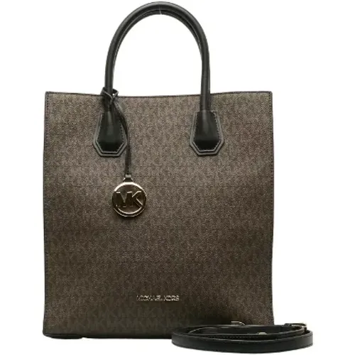 Pre-owned Tote Bags, female, , Size: ONE SIZE Pre-owned Canvas shoulder-bags - Michael Kors Pre-owned - Modalova