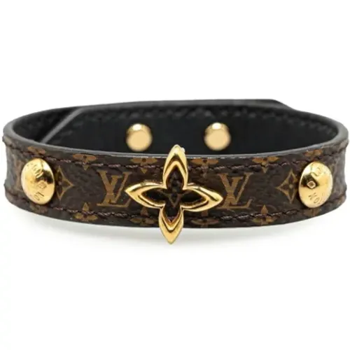 Pre-owned Leather bracelets , female, Sizes: ONE SIZE - Louis Vuitton Vintage - Modalova