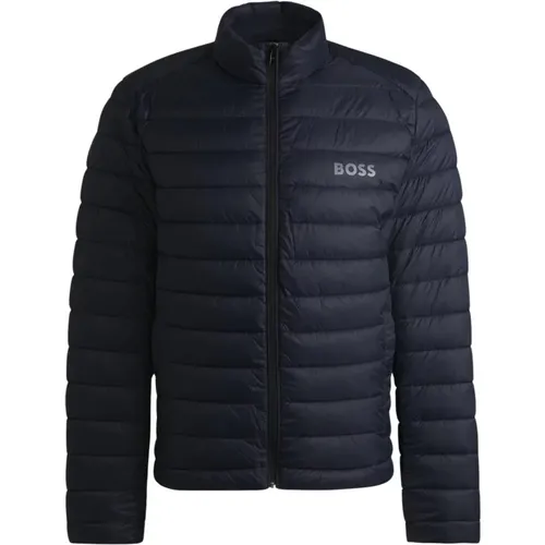 Winter Jackets, male, , Size: XS Men's Jacket Straight Fit - Hugo Boss - Modalova