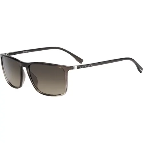 Brown Frame Stylish Sunglasses , unisex, Sizes: 57 MM - Hugo Boss - Modalova