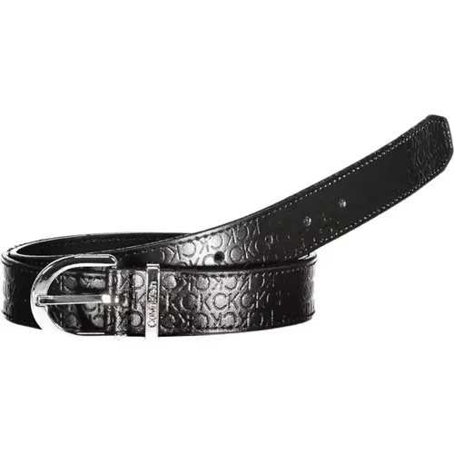 Belts, male, , Size: 75 CM Leather Belt - Calvin Klein - Modalova