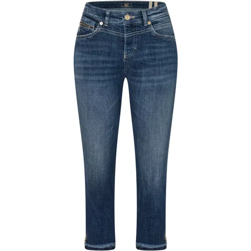 Rich Slim Authentische Denim Jeans , Damen, Größe: 3XL - MAC - Modalova
