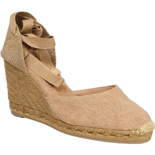 Wedges, female, , Size: 6 US Carina Colourblock Espadrilles - Castañer - Modalova