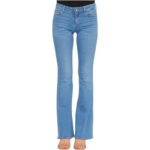 Ausgestellte Bottom Up Eco-Jeans , Damen, Größe: W28 - Liu Jo - Modalova