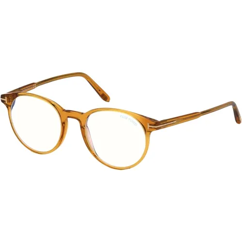Eyewear frames FT 5695-B Blue Block , unisex, Größe: 47 MM - Tom Ford - Modalova