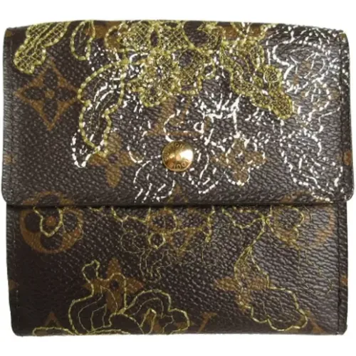 Pre-owned Wallets, female, , Size: ONE SIZE Pre-owned Canvas wallets - Louis Vuitton Vintage - Modalova