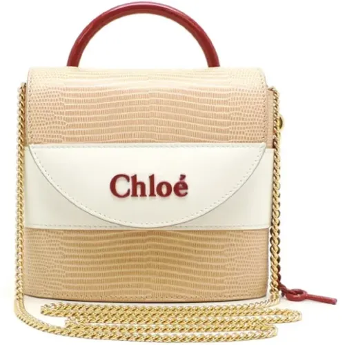 Pre-owned Leather handbags , female, Sizes: ONE SIZE - Chloé Pre-owned - Modalova