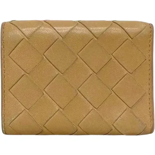 Pre-owned Wallets, female, , Size: ONE SIZE Pre-owned Leather wallets - Bottega Veneta Vintage - Modalova