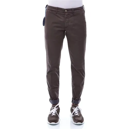 Chinos, male, , Size: W38 Classic Comfort Solid Pants - Jacob Cohën - Modalova