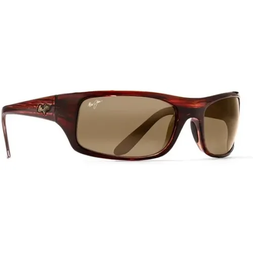 Granate Peahi H202-10 Sonnenbrille , unisex, Größe: 65 MM - Maui Jim - Modalova