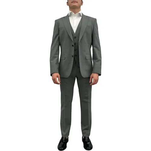 Single Breasted Suits, male, , Size: XL Elegant Dress for Special Occasions - Boss - Modalova