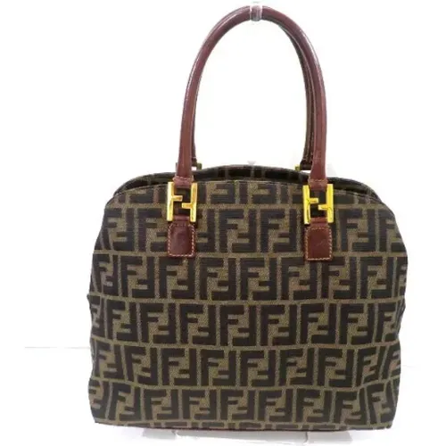 Pre-owned Handbags, female, , Size: ONE SIZE Pre-owned Canvas fendi-bags - Fendi Vintage - Modalova