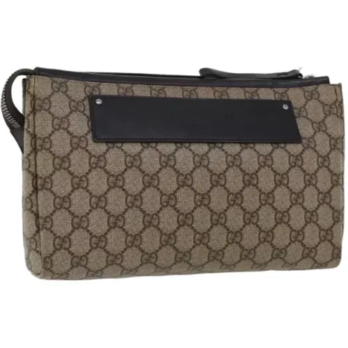 Pre-owned Canvas gucci-bags , female, Sizes: ONE SIZE - Gucci Vintage - Modalova