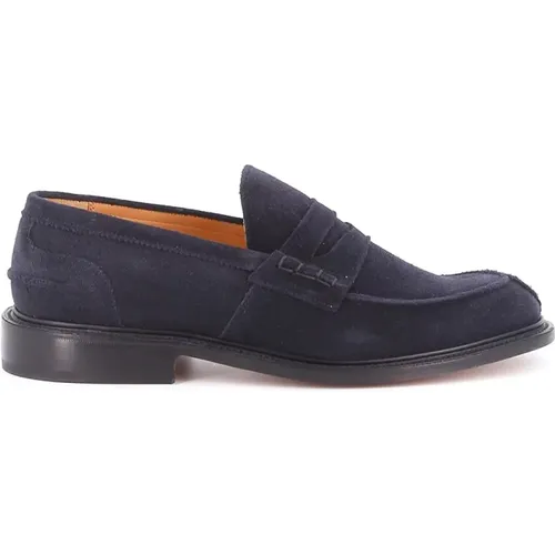 James PNY Loafer Suede , male, Sizes: 6 1/2 UK, 6 UK - Tricker's - Modalova