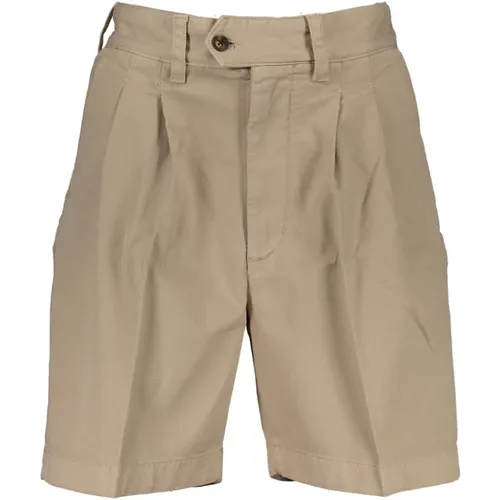 Beige Bermuda Shorts mit Logo Gant - Gant - Modalova