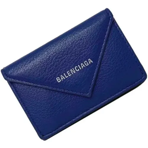 Pre-owned Wallets, female, , Size: ONE SIZE Pre-owned Leather wallets - Balenciaga Vintage - Modalova