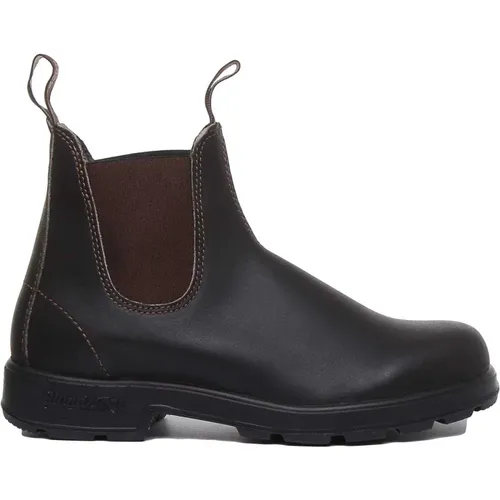 Dark Leather Boots , male, Sizes: 3 1/2 UK, 8 UK - Blundstone - Modalova