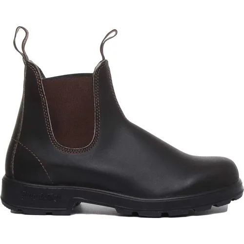 Dark Leather Boots , male, Sizes: 6 UK, 3 1/2 UK, 8 UK, 4 1/2 UK - Blundstone - Modalova
