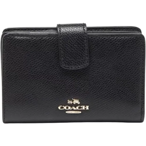 Pre-owned Wallets, female, , Size: ONE SIZE Pre-owned Leather wallets - Coach Pre-owned - Modalova