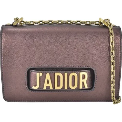 Pre-owned Cross Body Bags, female, , Size: ONE SIZE Pre-owned Leather crossbody-bags - Dior Vintage - Modalova