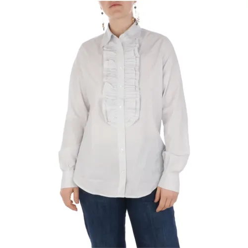 Fashion-Forward Shirt H702 , female, Sizes: XL, L - Aspesi - Modalova