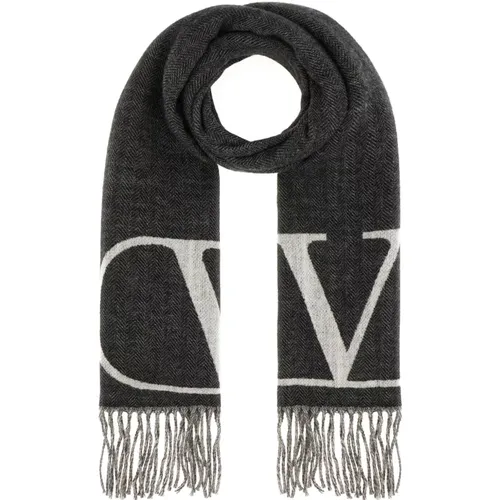 Winter Scarves, male, , Size: ONE SIZE Stylish Scarves & Shawls Collection - Valentino Garavani - Modalova