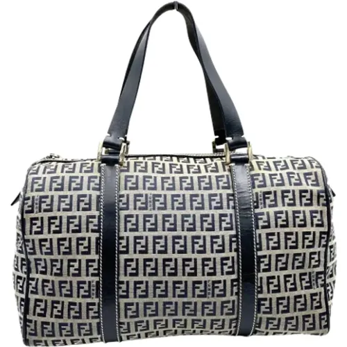 Pre-owned Tote Bags, unisex, , Size: ONE SIZE Pre-owned Canvas fendi-bags - Fendi Vintage - Modalova