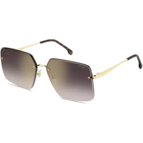 Gold Mirror Sunglasses in Burgundy , female, Sizes: 61 MM - Carrera - Modalova