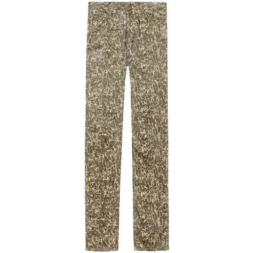 Leopardenmuster Luxus Boutique Hose , Damen, Größe: XS - Isabel marant - Modalova