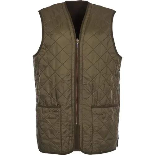 Vests, male, , Size: L Nylon Gilet Vest - Barbour - Modalova