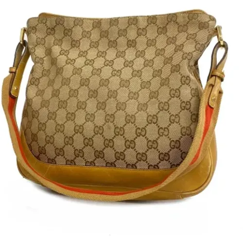 Pre-owned Canvas gucci-bags , female, Sizes: ONE SIZE - Gucci Vintage - Modalova