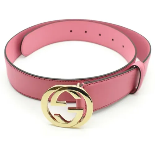 Leather Moon Belt , female, Sizes: 90 CM - Gucci - Modalova