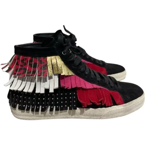 Pre-owned Wildleder sneakers - Saint Laurent Vintage - Modalova