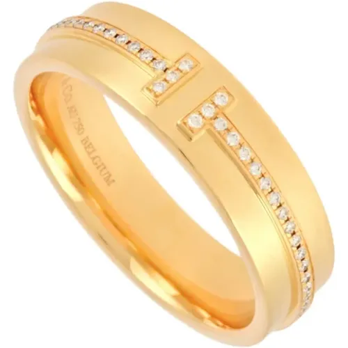 Pre-owned Jewellery, female, , Size: ONE SIZE Pre-owned Gold rings - Tiffany & Co. Pre-owned - Modalova