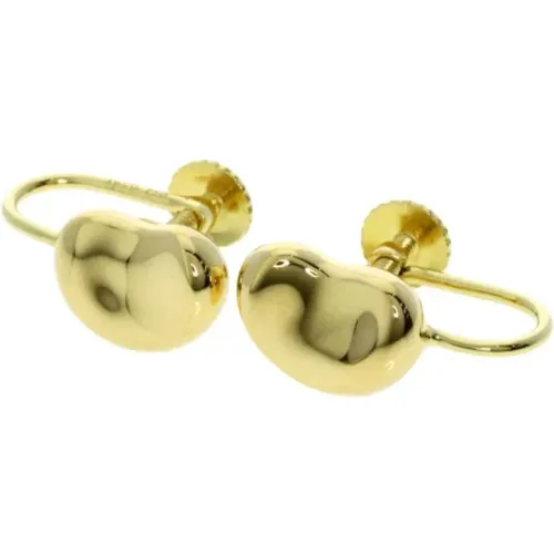 Pre-owned Jewellery, female, , Size: ONE SIZE Pre-owned Gold earrings - Tiffany & Co. Pre-owned - Modalova